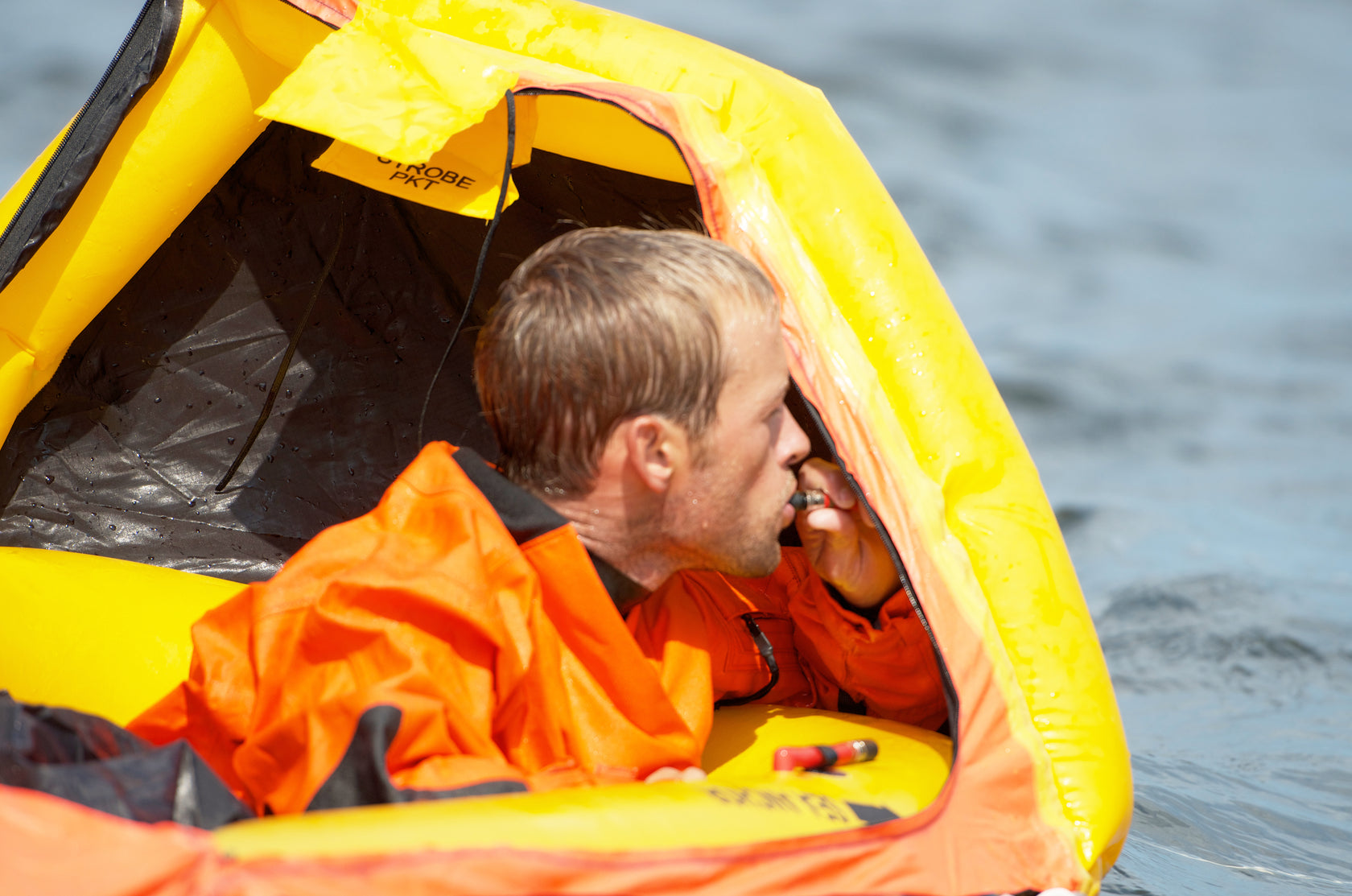 ISPLR - Inflatable Single Place Life Raft